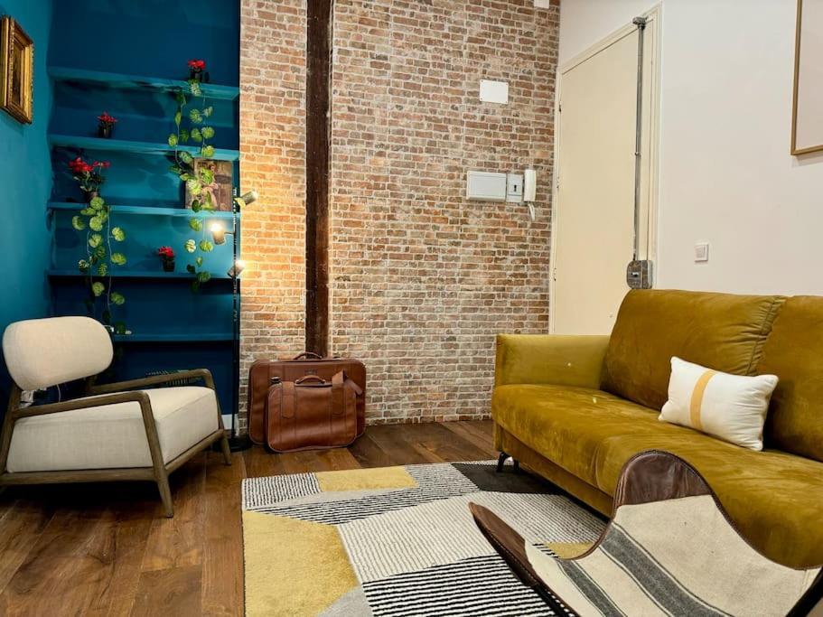 Ferienwohnung Cozy Beautiful Flat City Center Madrid Exterior foto