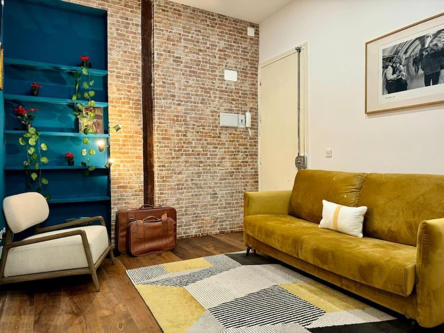 Ferienwohnung Cozy Beautiful Flat City Center Madrid Exterior foto